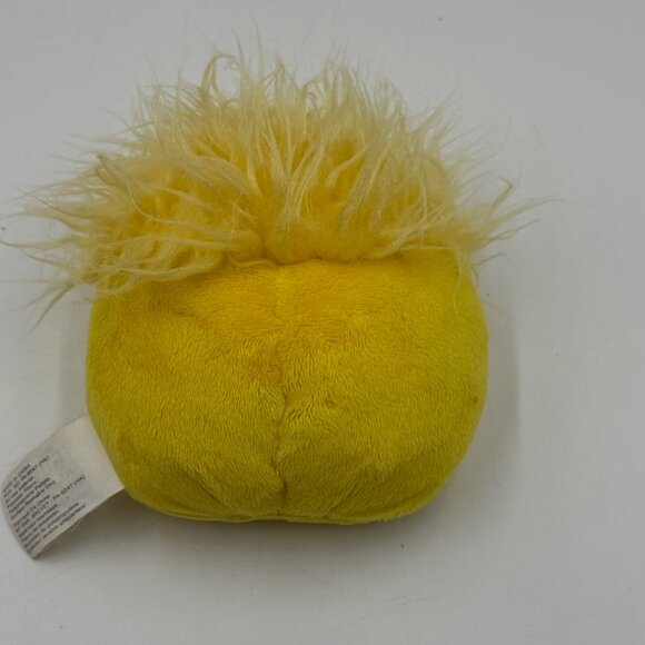 Disney Club Penguin Yellow Smile Puffle4" Stuffed Animal Toy No Coin Or Code - Picture 5 of 8